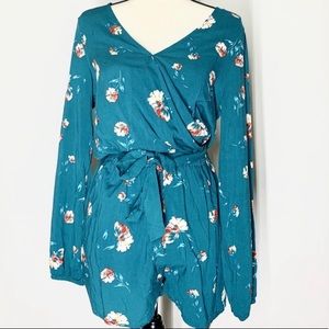 Aeropostale Floral Romper